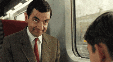 Mr Bean GIF