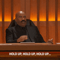Hold Up Now GIF by ABC Network