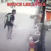 bruce lee fight GIF by Gifs Lab