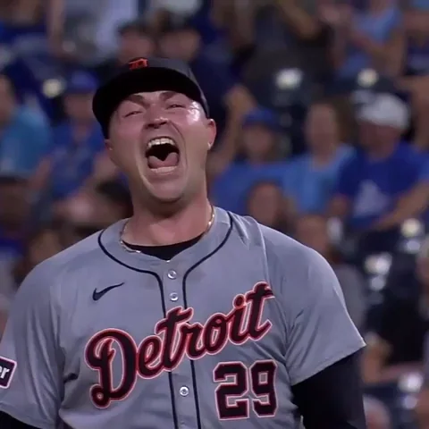 Celebrate Detroit Tigers GIF by Bally Sports Detroit