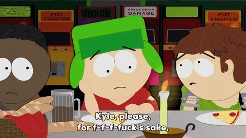 kenny mccormick jimmy valmer GIF by South Park