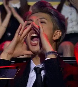 Yelling Rap Monster GIF by MOODMAN