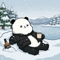 Relaxing Cold Weather GIF by Kanpai Pandas