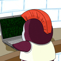 Work Working GIF by Pudgy Penguins