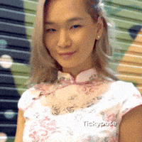 Soft Smile Cheongsam GIF