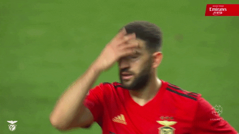 Sl Benfica Facepalm GIF by Sport Lisboa e Benfica