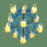 starry night animation GIF by Motion Addicts