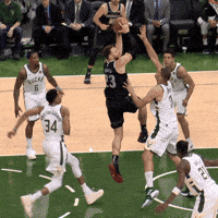 Giannis Antetokounmpo Sport GIF by Milwaukee Bucks