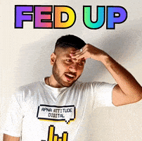 Tired Fed Up GIF