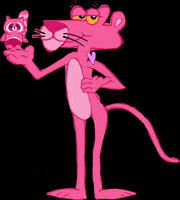 Pink Panther Heart GIF Pink Panther Heart GIF