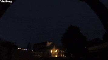 Powerful Lightning Storm Captured In Slow Motion GIF by ViralHog