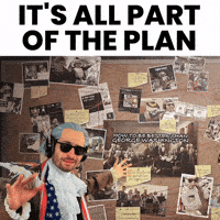 Plotting Big Brain GIF