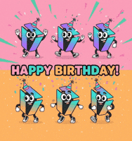 Happy Birthday Gif GIF by IDX Solana