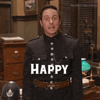 Happy Birthday Reaction GIF by Murdoch Mysteries