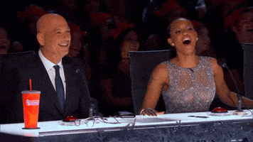 amused howie mandel GIF by America's Got Talent