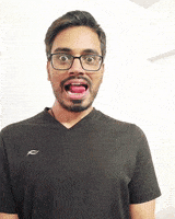 Funny Boy Tongue GIF by Lokesh Gocher
