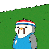 Disappear Homer Simpson GIF by Pudgy Penguins