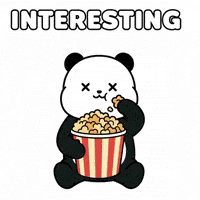 Panda Popcorn GIF by Kanpai Pandas