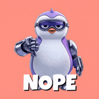 No Way Thumbs Down GIF by Mecha Pengu