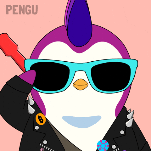 Penguin Wow GIF by Pudgy Penguins