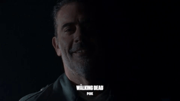 the walking dead smile GIF