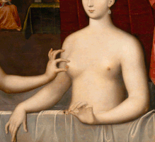 painting louvre by GIF IT UP