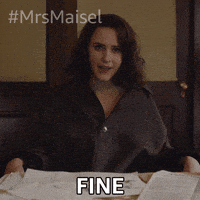 Season 4 Reaction GIF by The Marvelous Mrs. Maisel