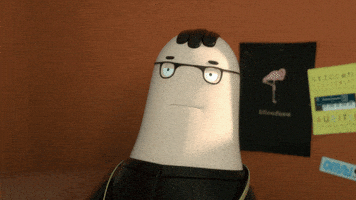 Computer Animation Reaction GIF by Job, Joris & Marieke