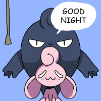 Good Night GIF by Saku Monsters
