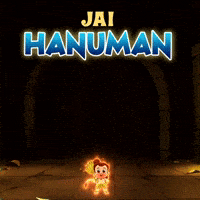 Animated Sticker Hanuman GIF by Chhota Bheem
