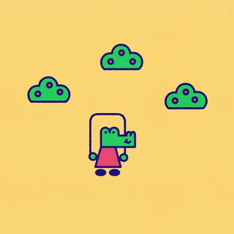 Skipping Weight Loss GIF