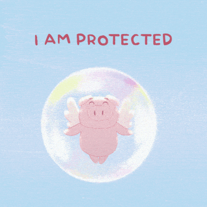 Flying Pig GIF by PositivelyPigasus