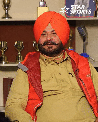 Commentary Sidhu GIF by Star Sports India by StarSports