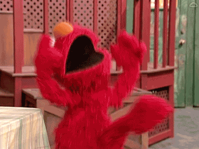 Happy Sesame Street GIF by Muppet Wiki by muppetwiki