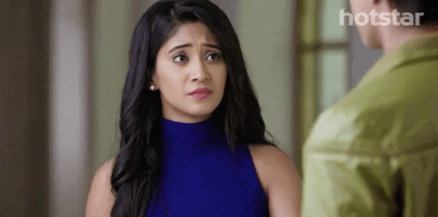sad yeh rishta kya kehlata hai GIF by Hotstar by hotstar