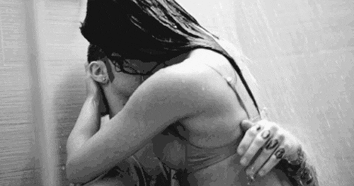 Giphy - black and white love GIF