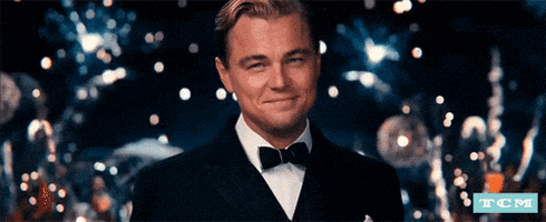 leonardo dicaprio party GIF by Turner Classic Movies leonardo dicaprio party GIF by Turner Classic Movies