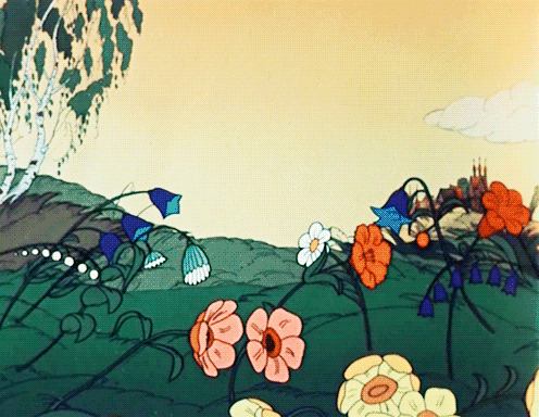 Giphy - Across The Universe Flowers GIF