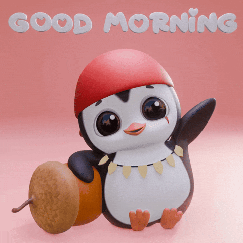 Giphy - Good Morning Love GIF by Pengu