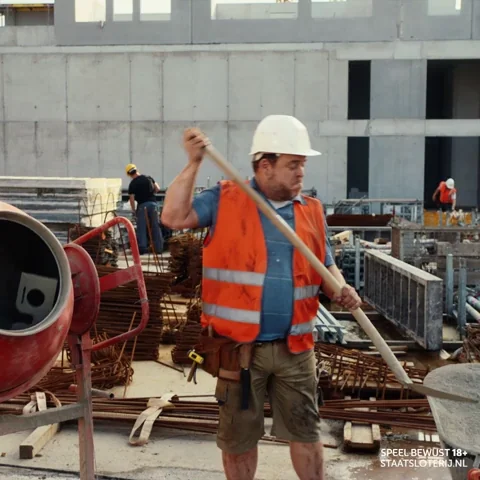Work Construction GIF by Staatsloterij