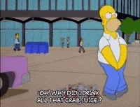 Hold It In Homer Simpson GIF