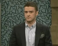 Awkward Justin Timberlake GIF