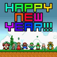 Happy New Year Nintendo GIF