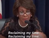Reclaim Maxine Waters GIF