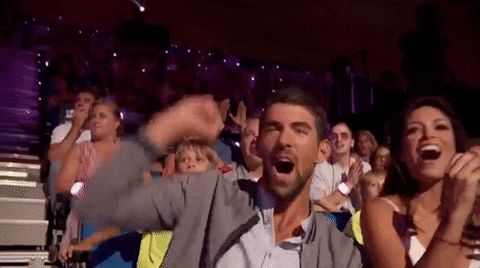 winning michael phelps GIF by Kids Choice Sports 2017