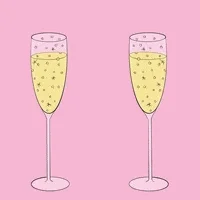 New Years Eve Wine GIF by Violet Clair