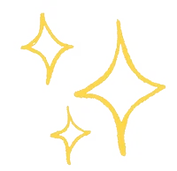Star Glow Sticker by Mara Wears Stripes
