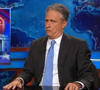 Jon Stewart Middle Finger GIF