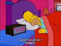 Tired Homer Simpson GIF