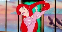 Happy The Little Mermaid GIF
